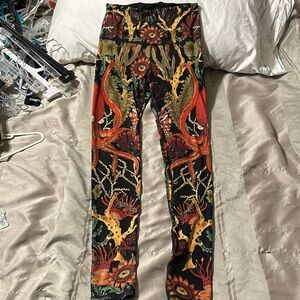 Yoga Democracy sea life leggings featuring Octopi!